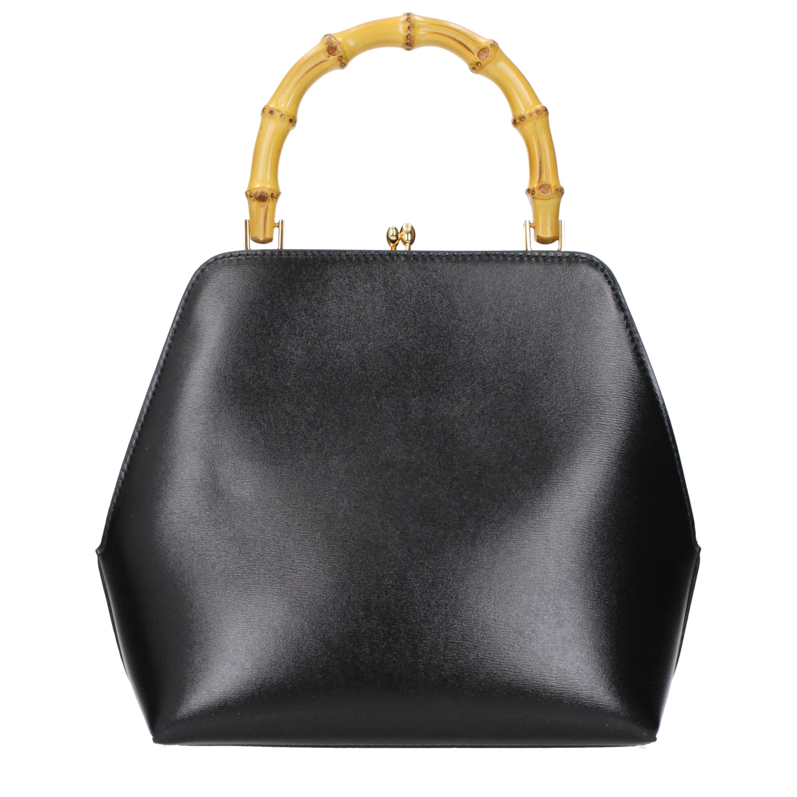 Jil Sander Zwarte Leren Handtas