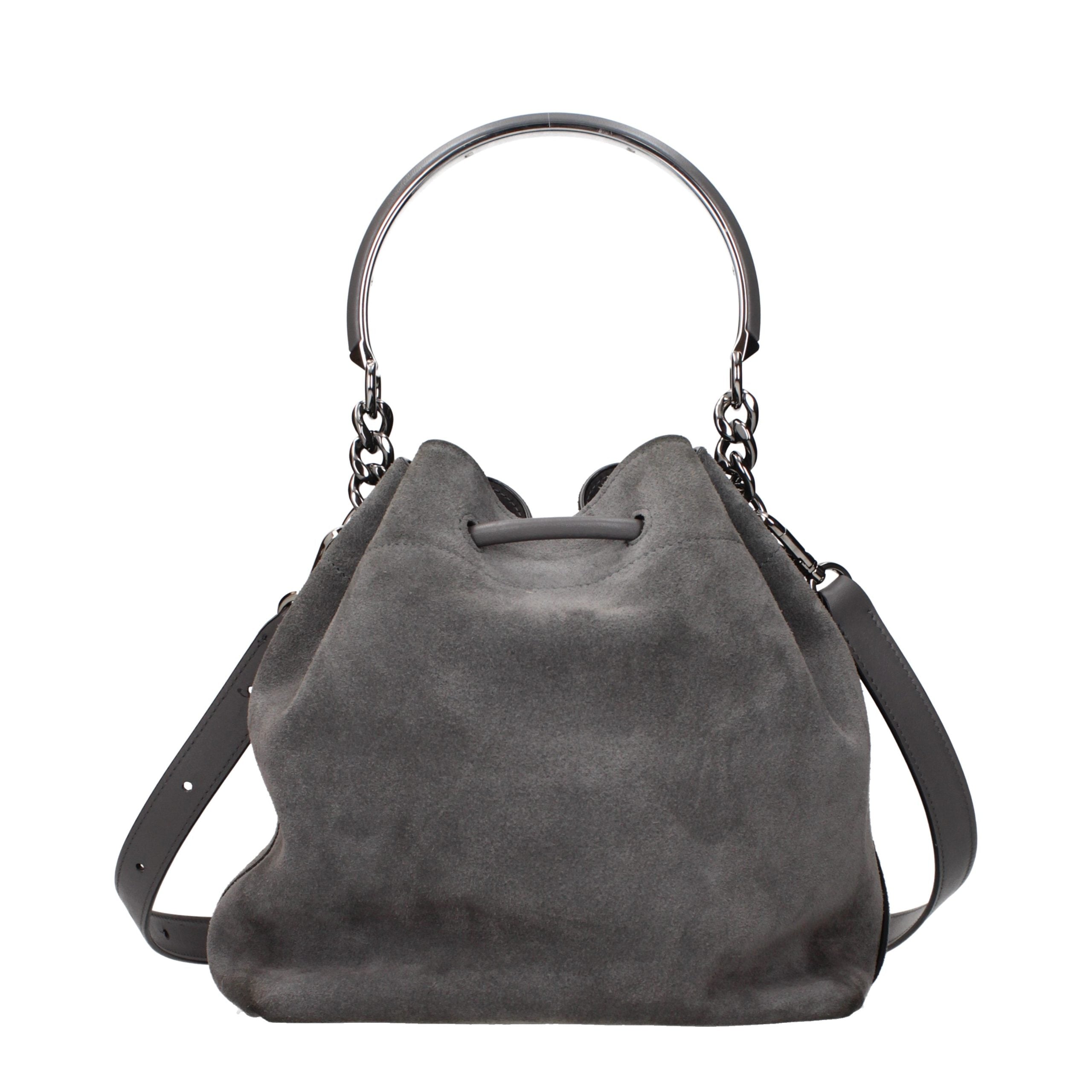 Jimmy Choo Grey Leather Handbag