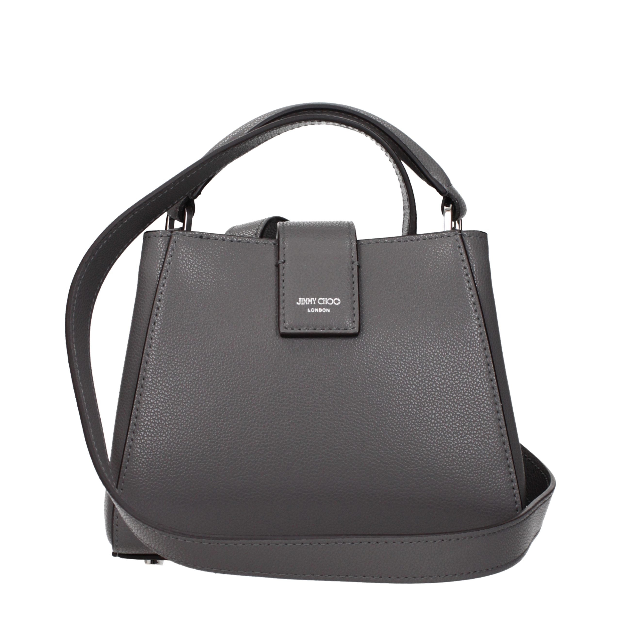 Jimmy Choo Grey Leather Handbag