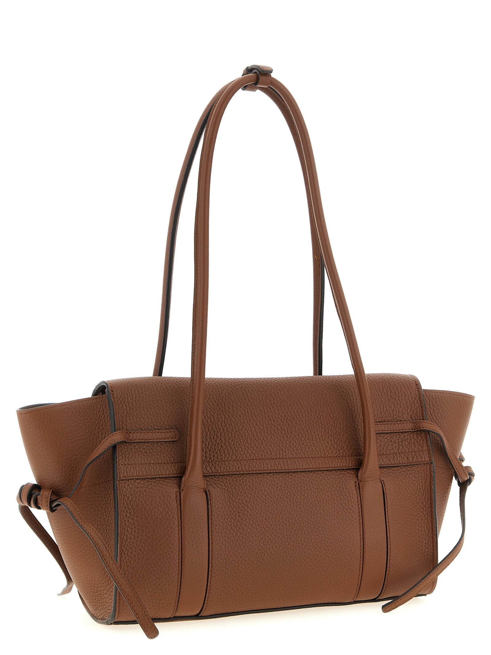 Schoudertas van Mulberry bruin kalfsleer