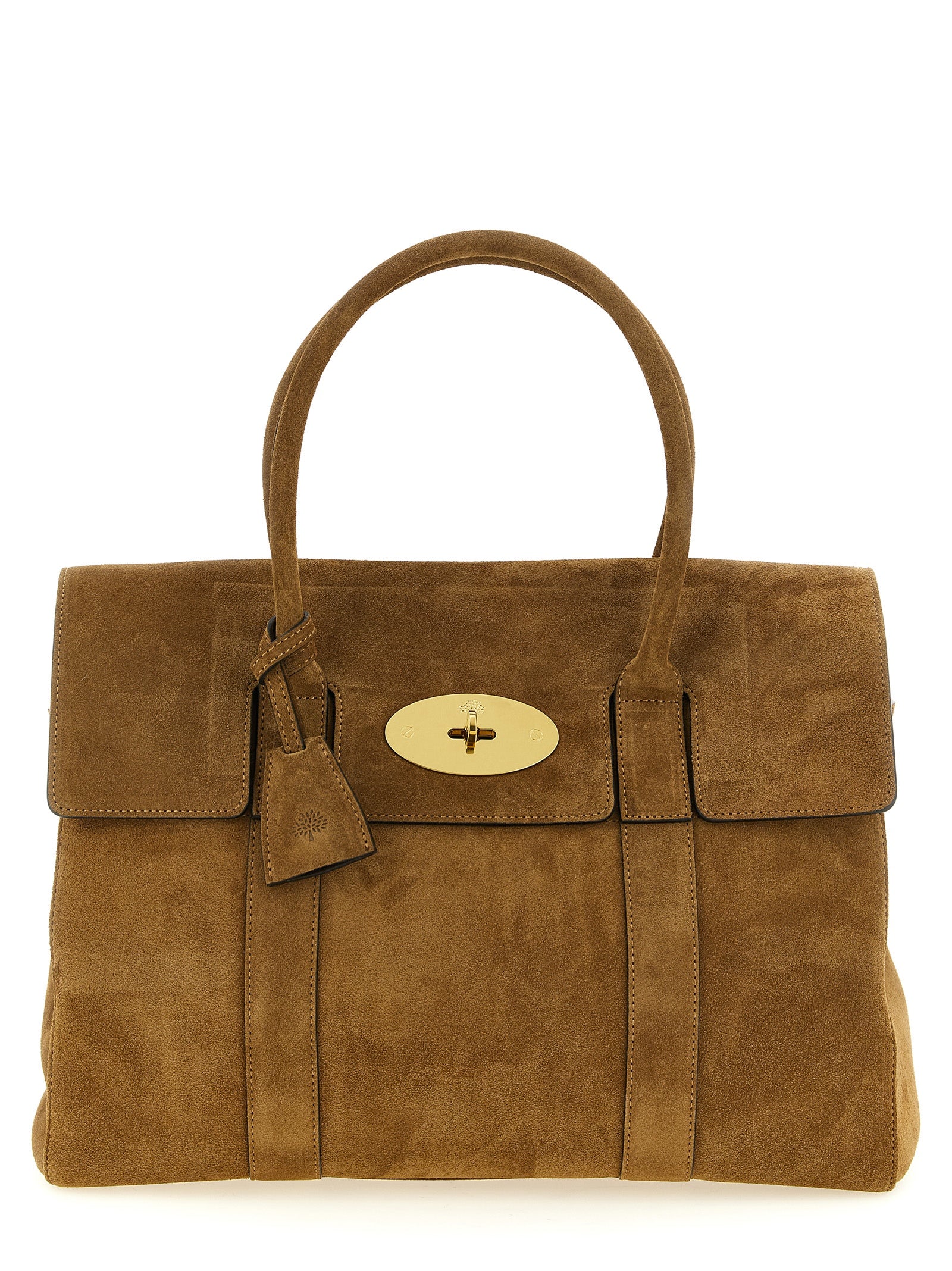 Mulberry handtas van bruin kalfsleer