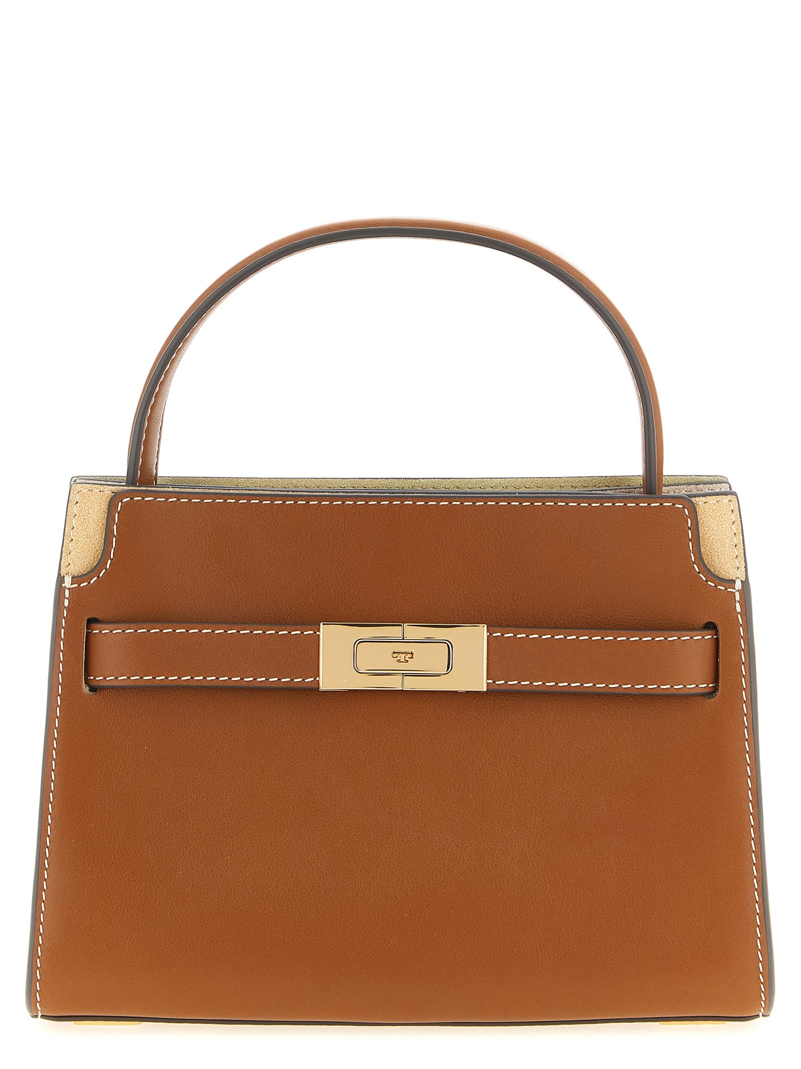 Tory Burch Bruine Crossbodytas van Koeienhuid