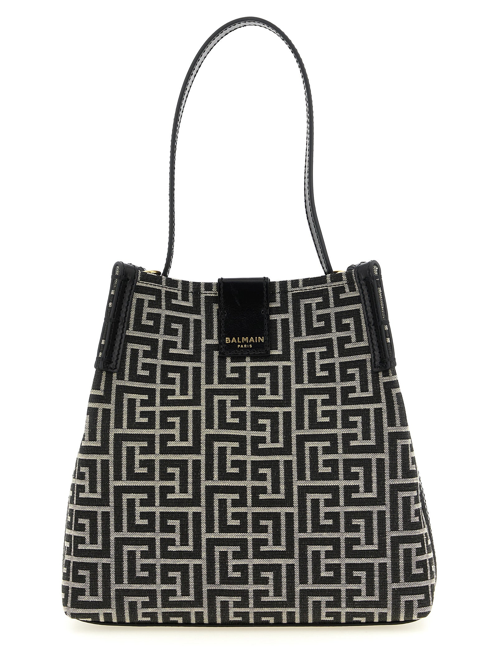 Balmain Bicolor Katoenen Schoudertas