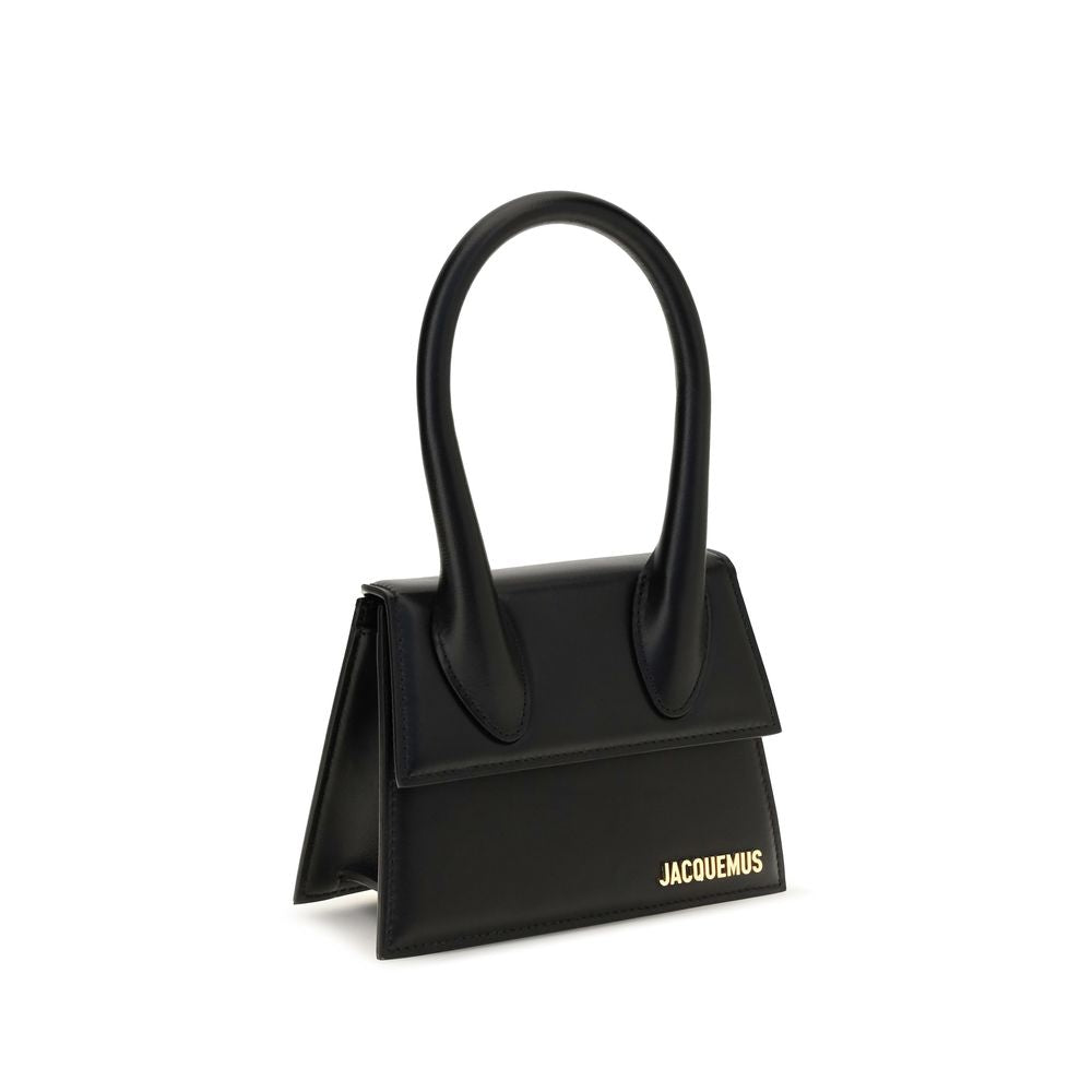 Jacquemus Zwarte Kalfsleren Bos Taurus Handtas