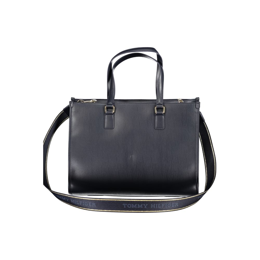 Tommy Hilfiger Dames Tas Blauw Polyurethaan