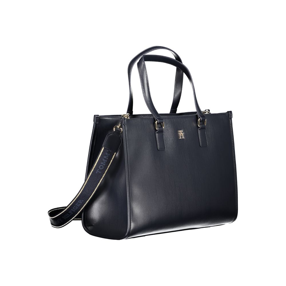 Tommy Hilfiger Dames Tas Blauw Polyurethaan