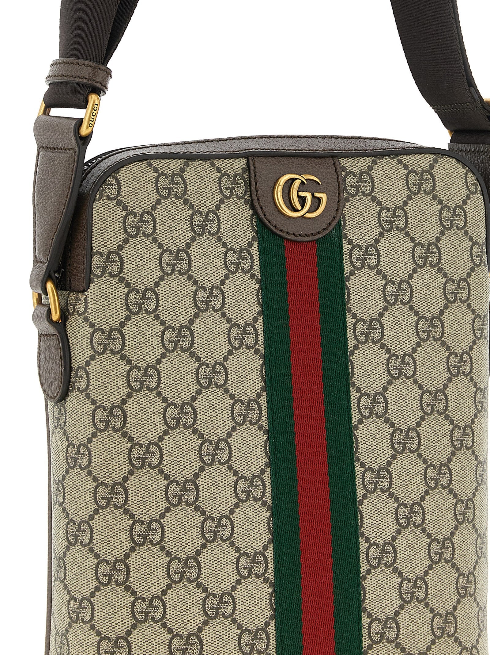 Gucci Beige Polyethylene Crossbody Bag