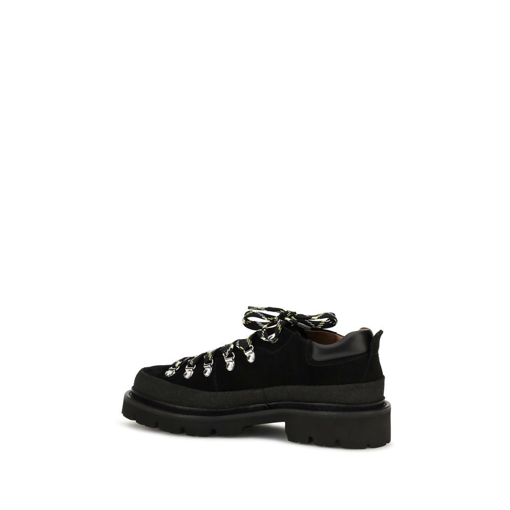 Dsquared² Zwarte Kalfsleren Bos Taurus Atletische Sneakers