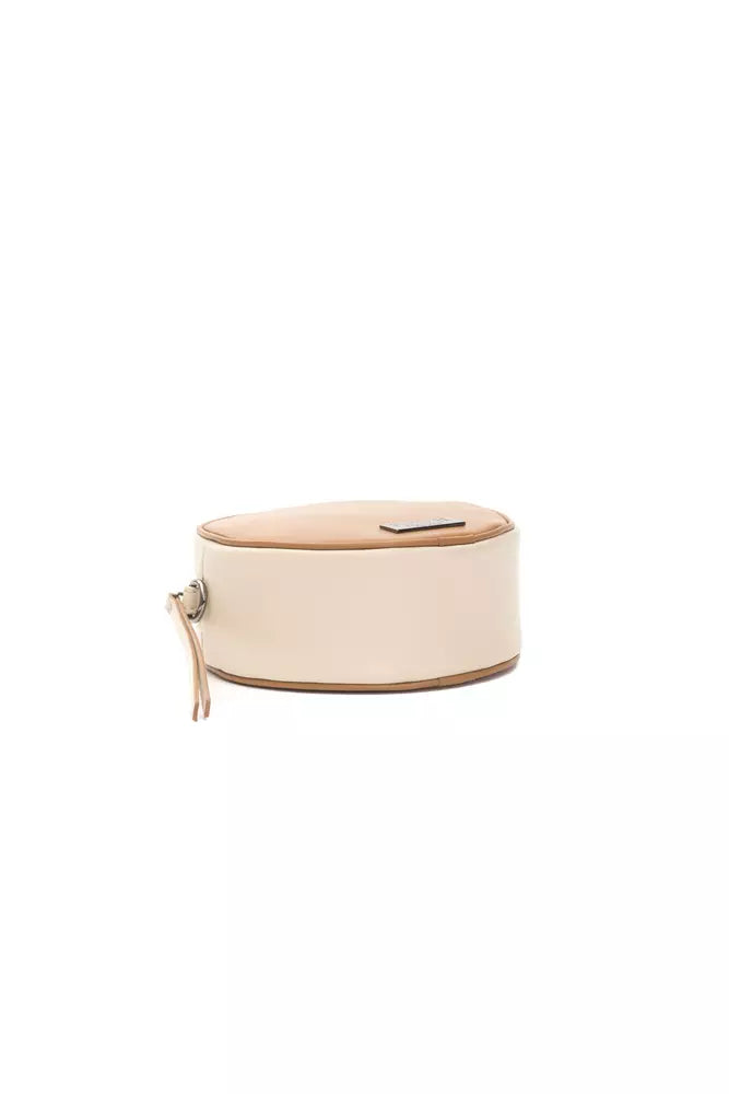 Pompei Donatella Brown Leather Women's Crossbody Bag