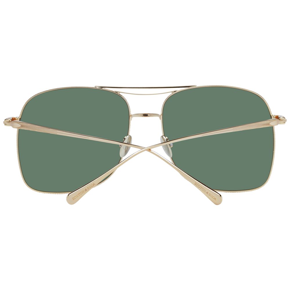 Scotch & Soda Gold Roestvrijstalen Zonnebril