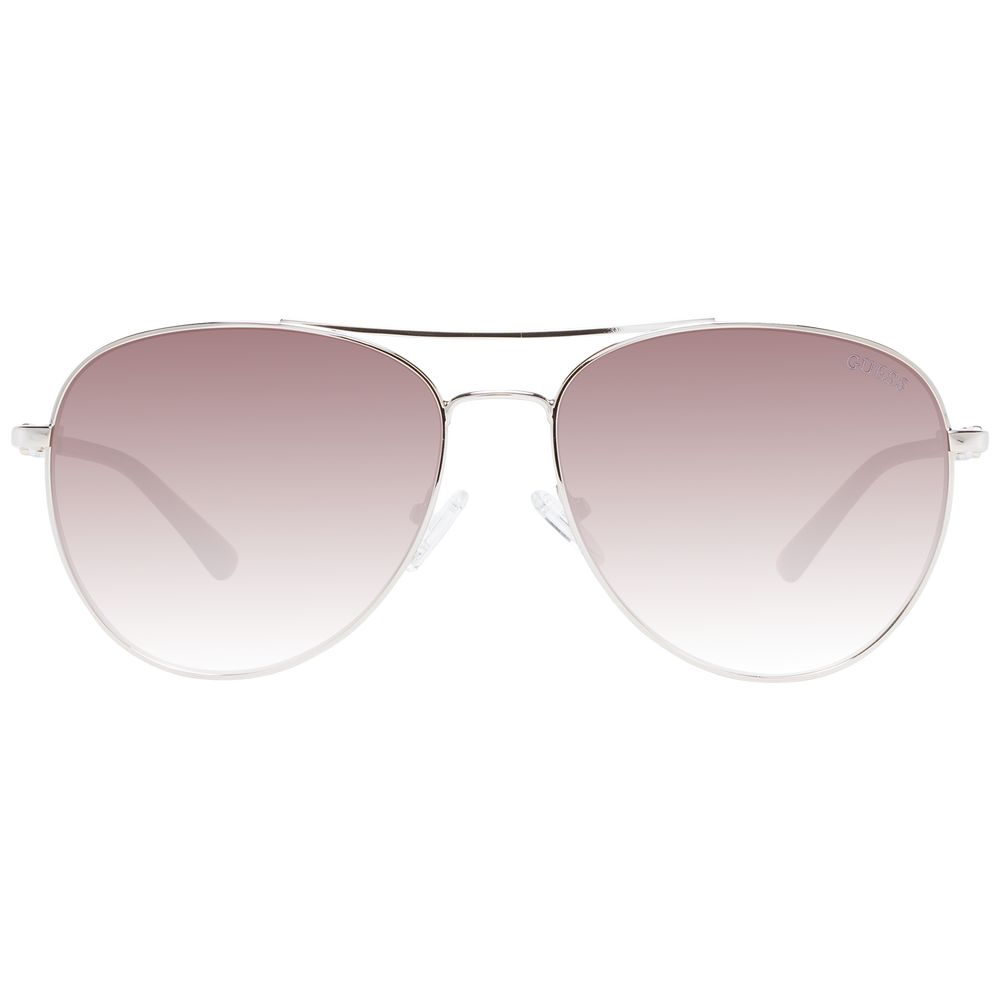 Guess Silver metalen zonnebril