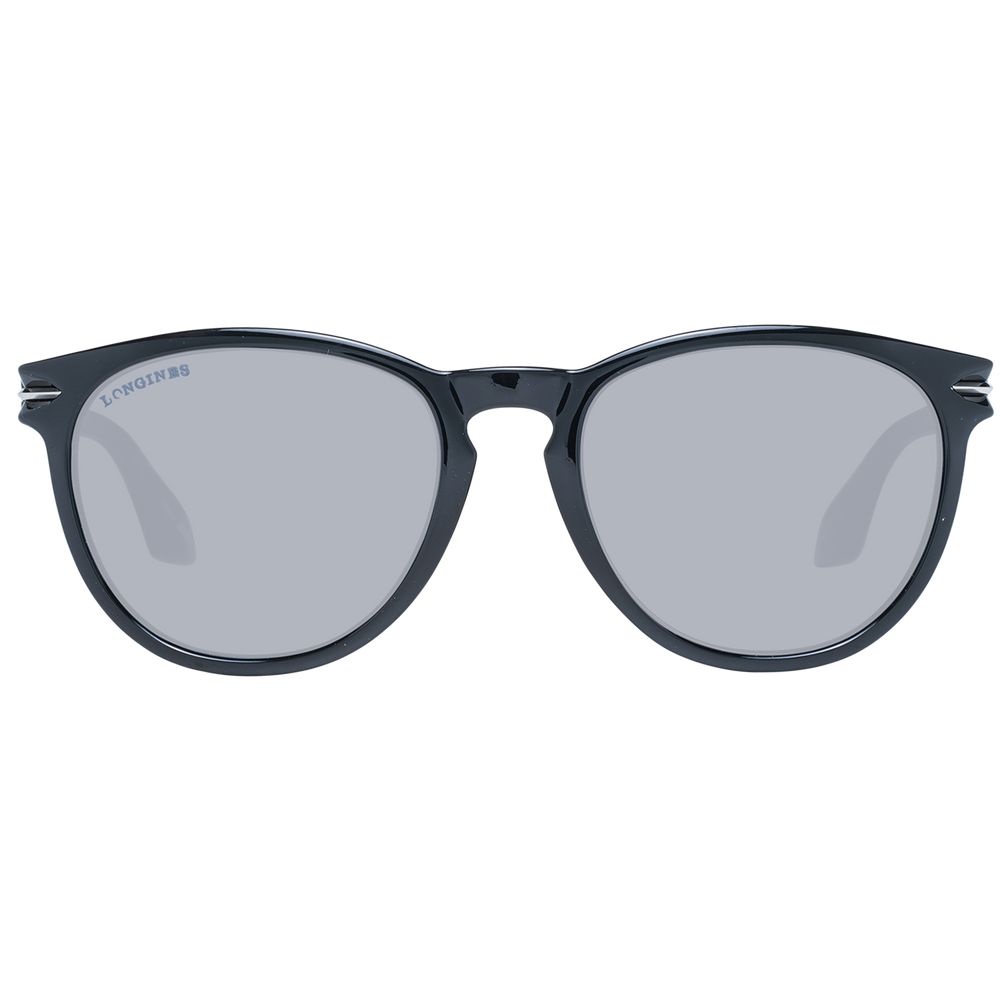 Lunettes de soleil Longines en plastique noir
