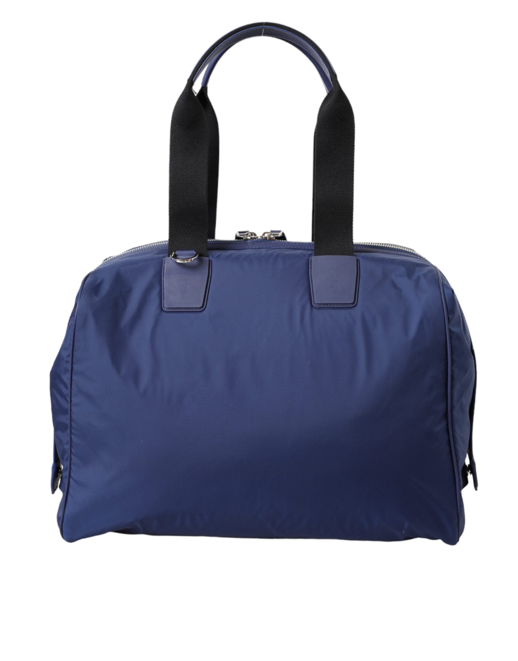 Sac à bandoulière Dolce & Gabbana en nylon et cuir de veau bleu