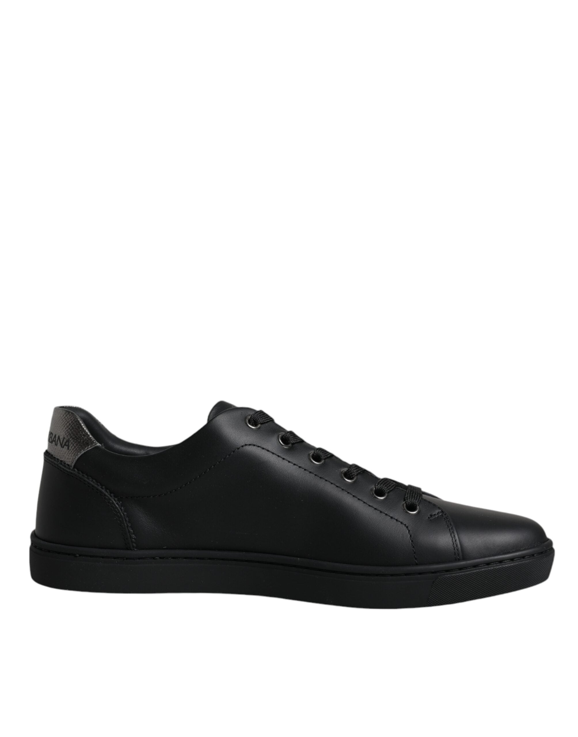 Dolce & Gabbana Zwarte London Sacred Heart Herensneakers