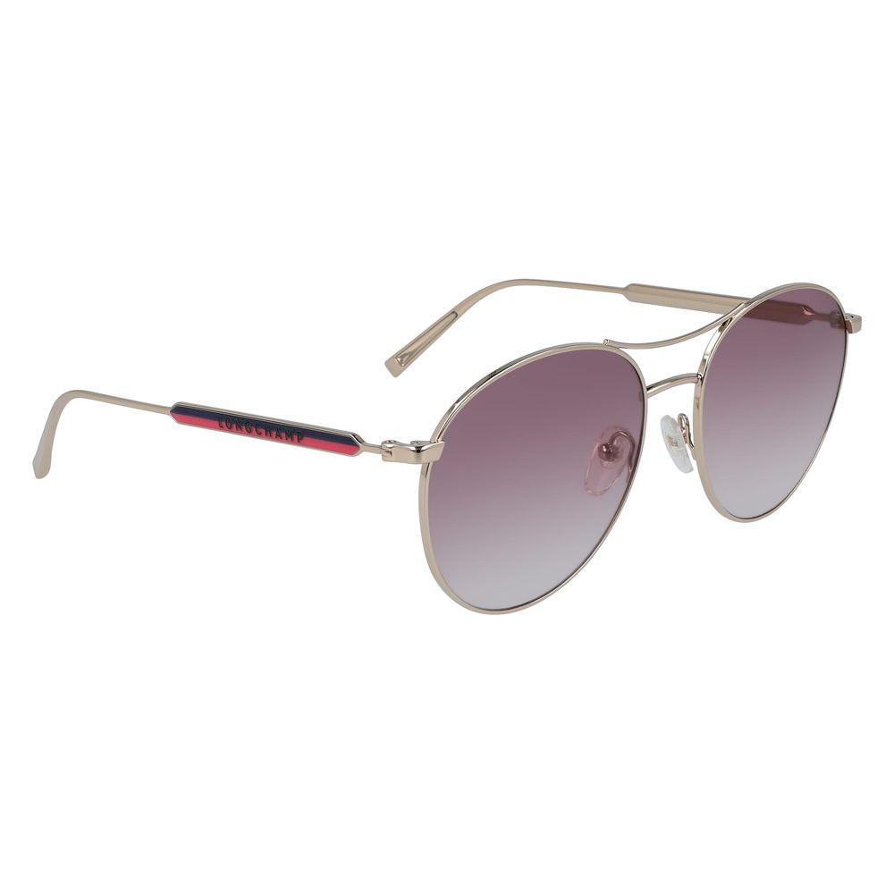 Longchamp Two-Tone Metal Sunglasses
