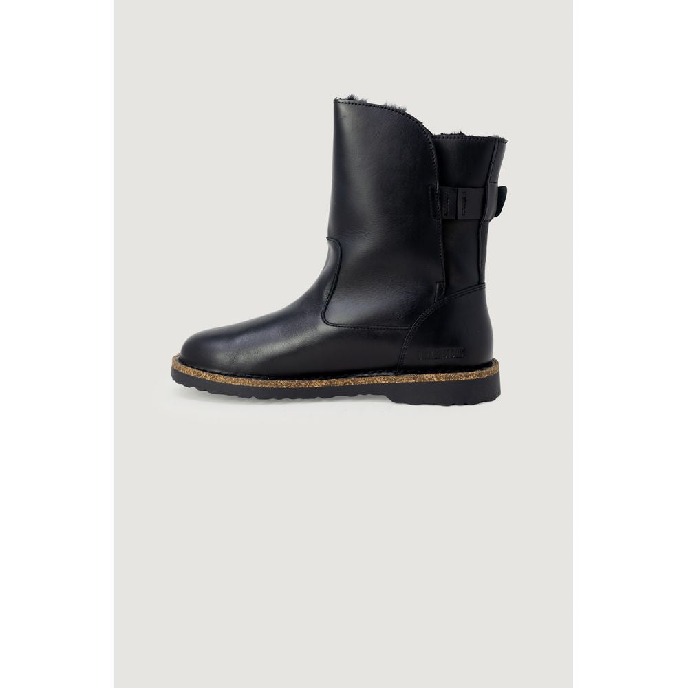Birkenstock Zwart Leren Enkellaarsjes