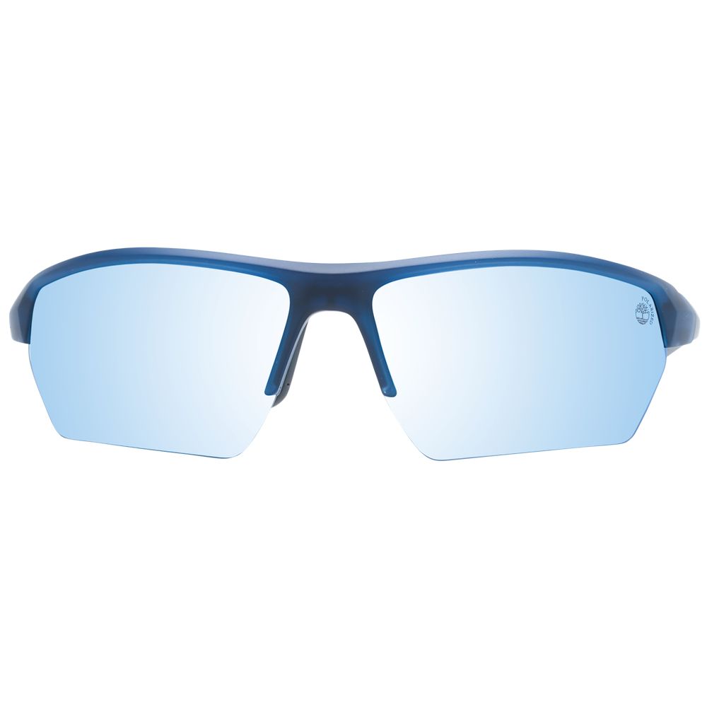 Timberland Blauwe Plastic Zonnebril