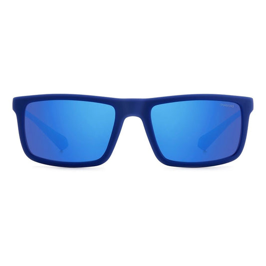 Polaroid White Rubber Sunglasses
