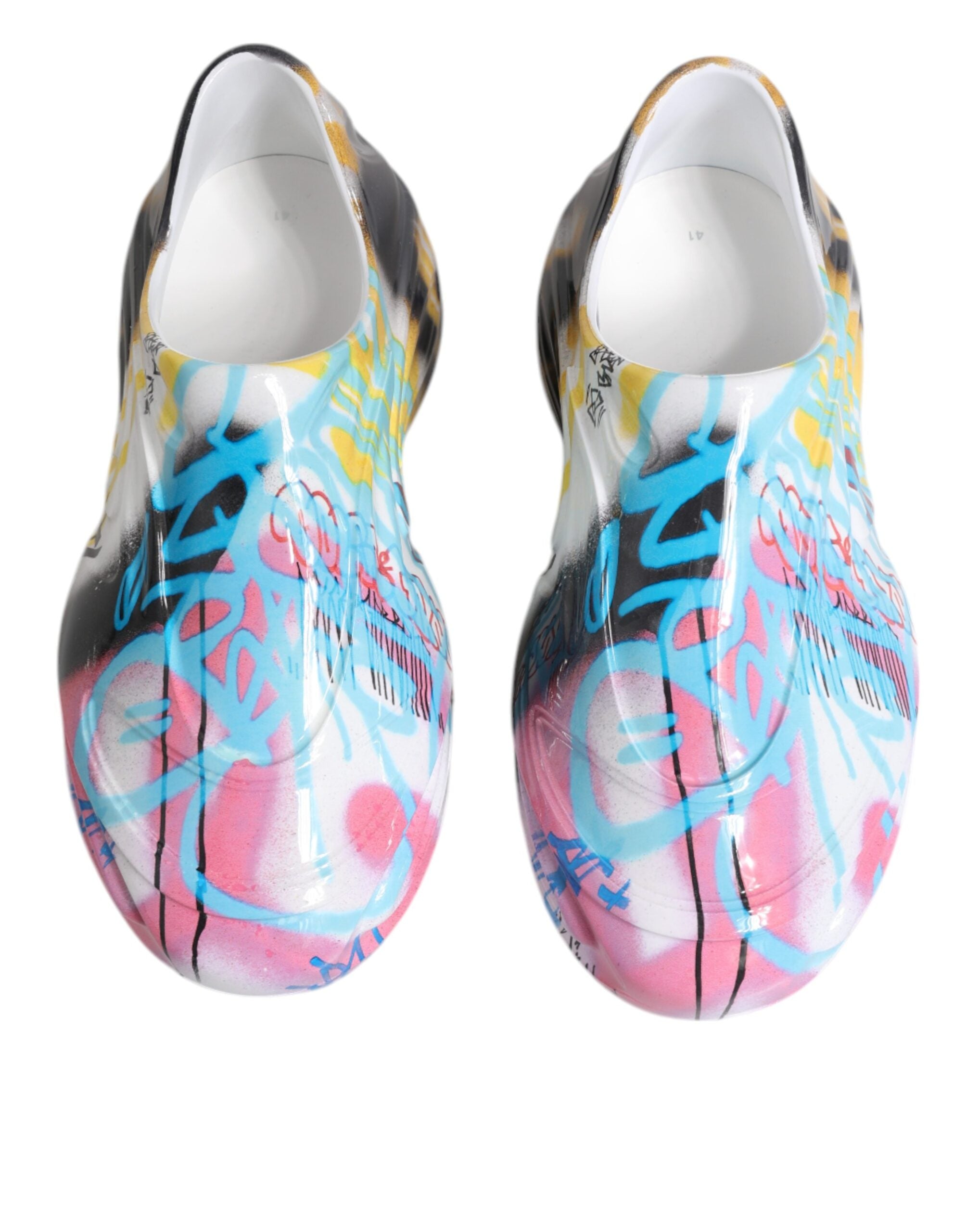 Dolce & Gabbana Multikleurige Graffiti Daymaster Sneakers