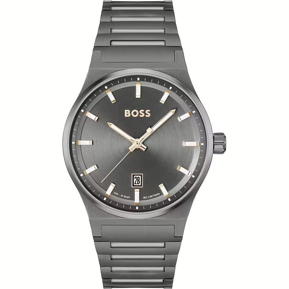 Hugo Boss Grijs Roestvrijstalen Galajurkhorloge