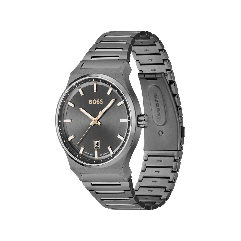 Hugo Boss Grijs Roestvrijstalen Galajurkhorloge