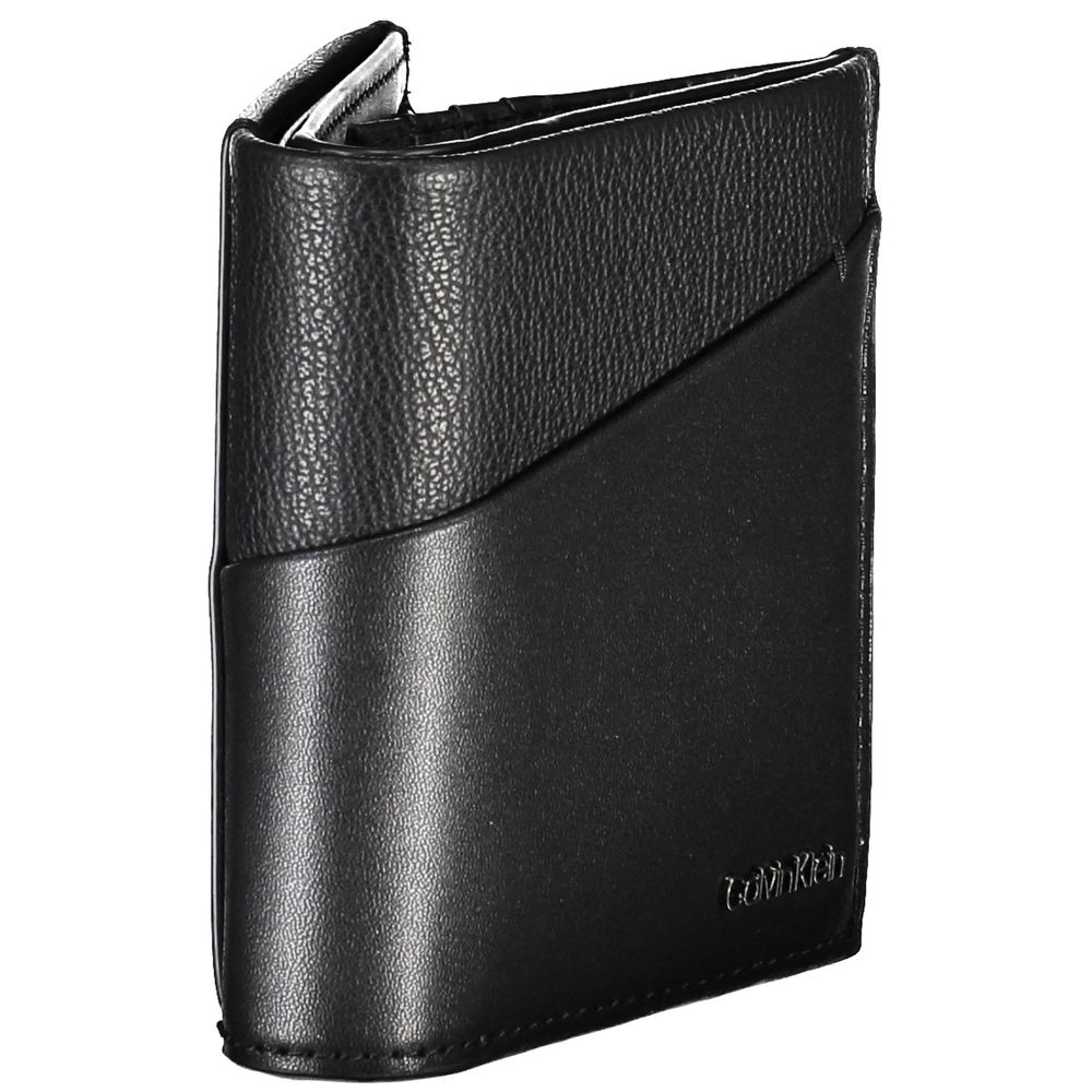 Calvin Klein Black Eco Leather Men's Wallet