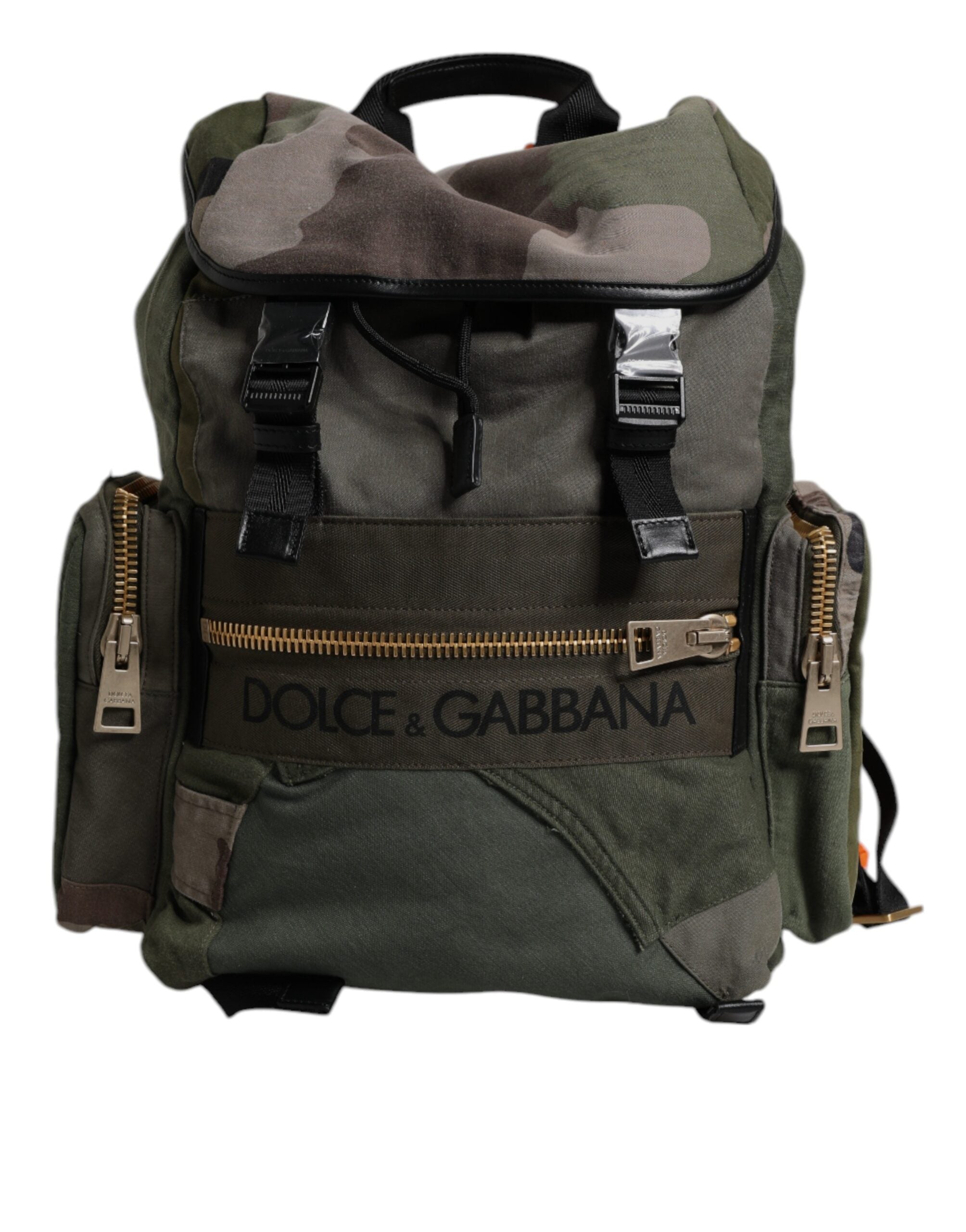 Dolce & Gabbana Legergroene Patchwork Reistas