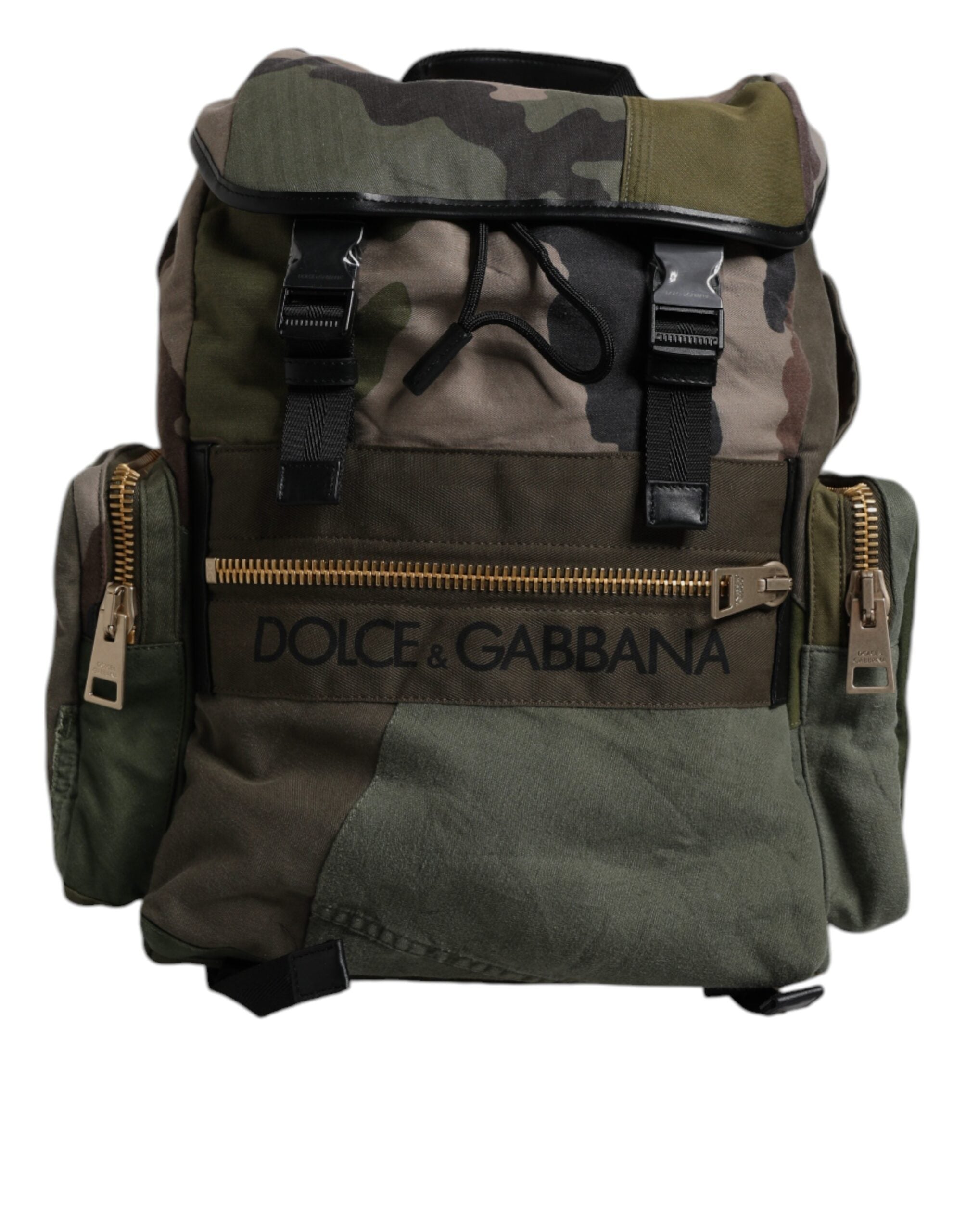 Dolce & Gabbana Legergroene Patchwork Reistas