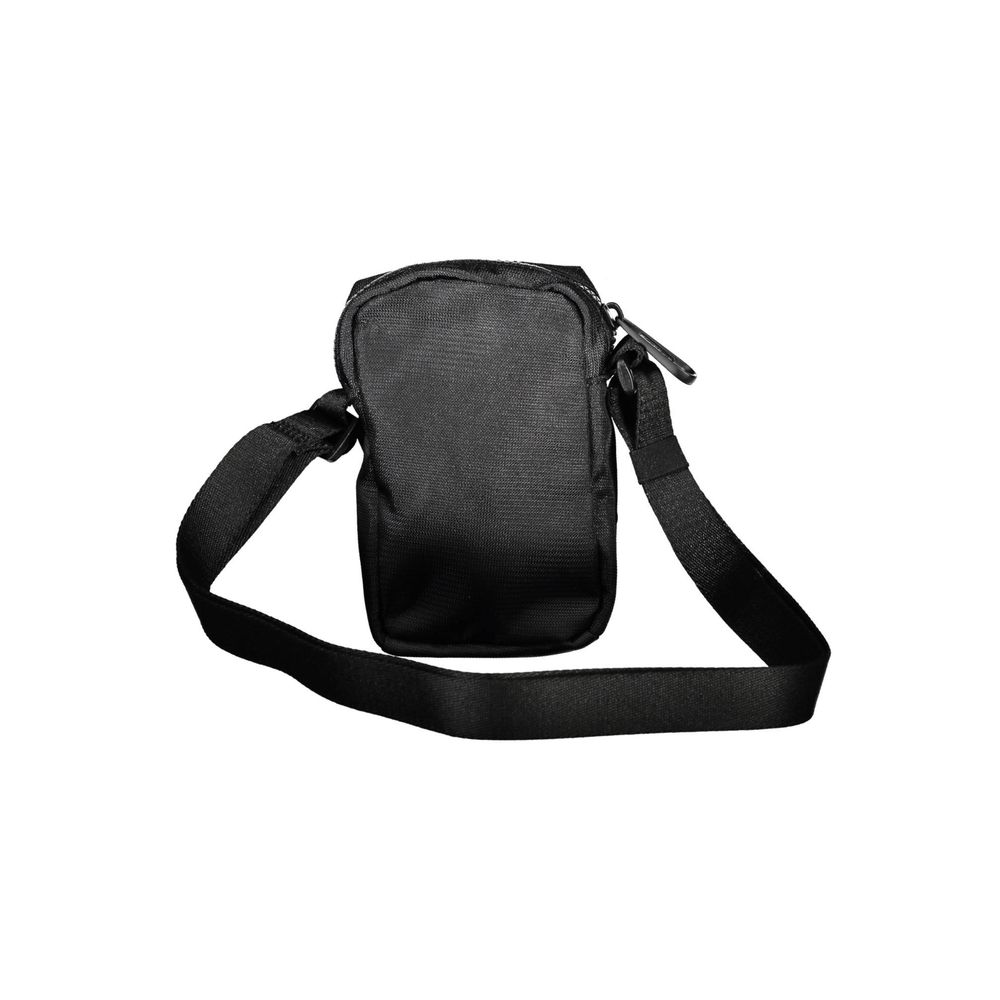 Calvin Klein Elegante Zwarte Schoudertas met Chique Details