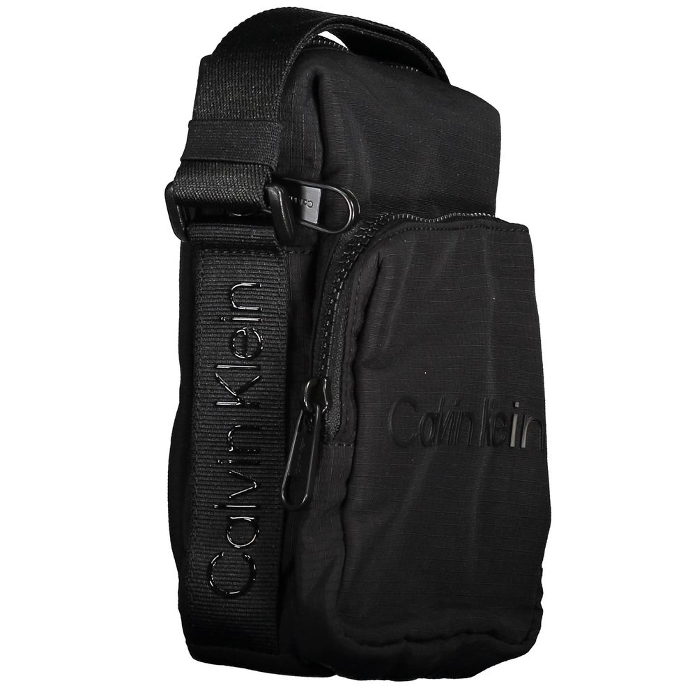 Calvin Klein Black Nylon Men's Shoulder Bag