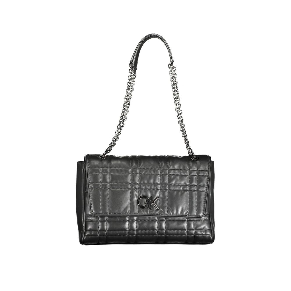 Calvin Klein Black Polyester Women's Handbag