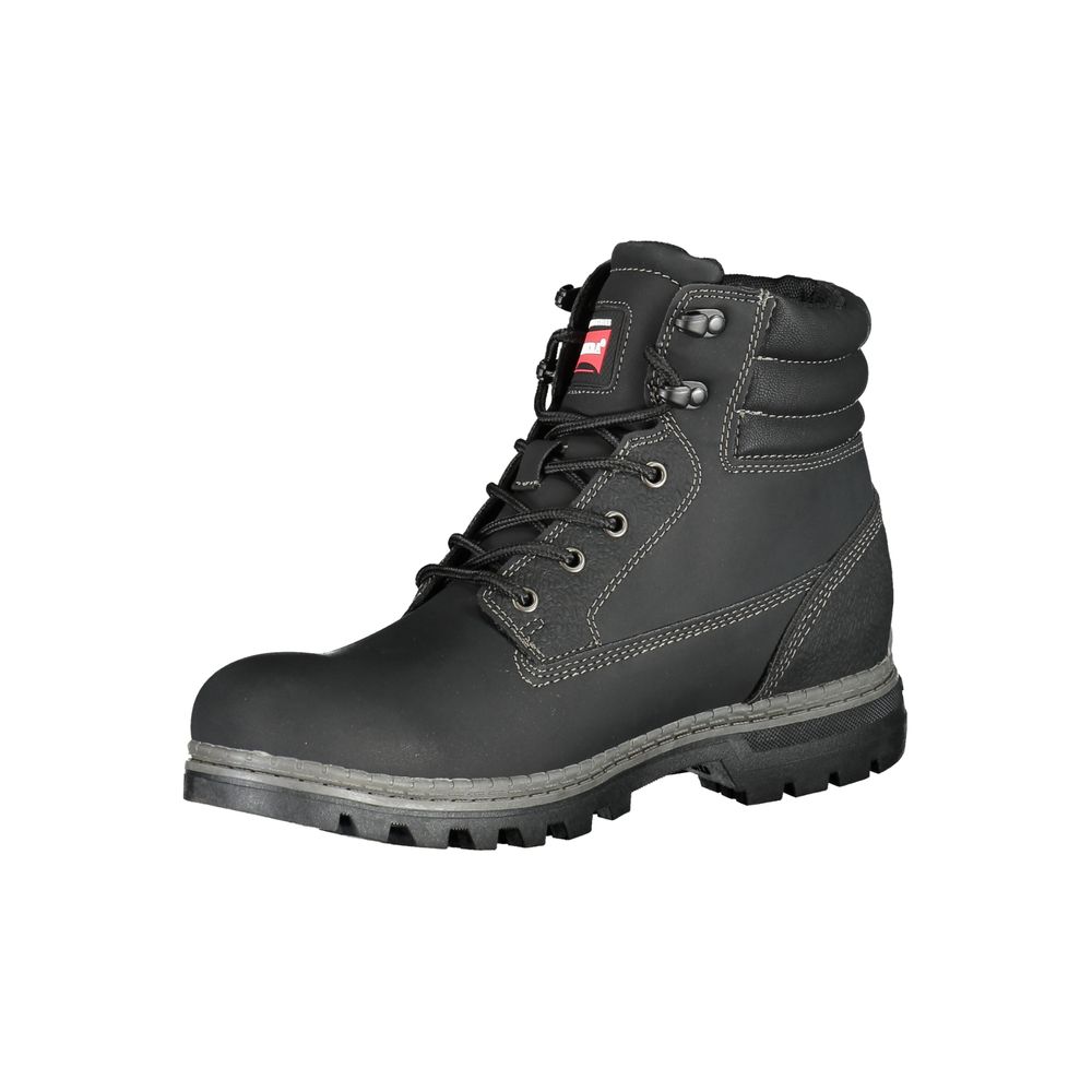 Carrera Black Polyester Herenlaars