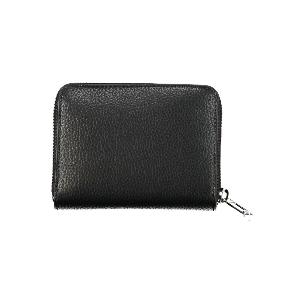 Tommy Hilfiger Black Polyurethane Women's Wallet