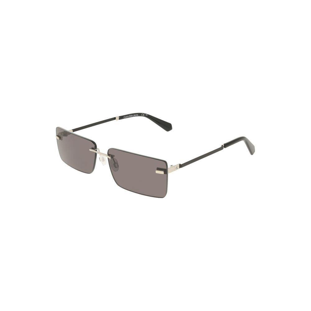 Calvin Klein Black Metal Women's Sunglasses
