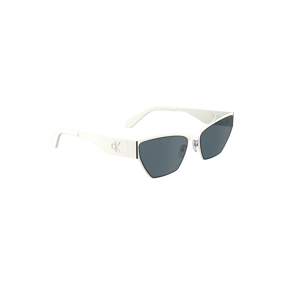 Calvin Klein White Metal Women's Sunglasses