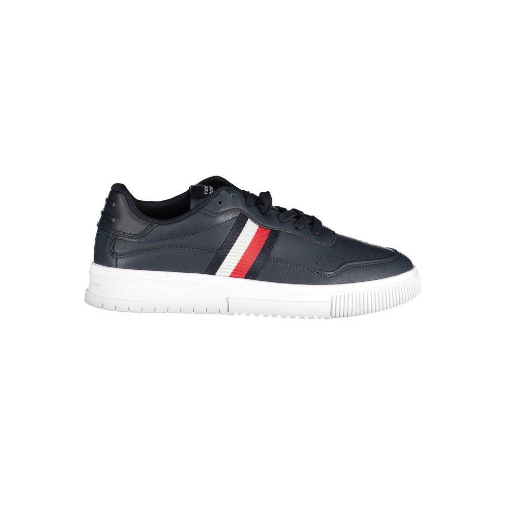 Tommy Hilfiger Blue Leather Men's Sneaker