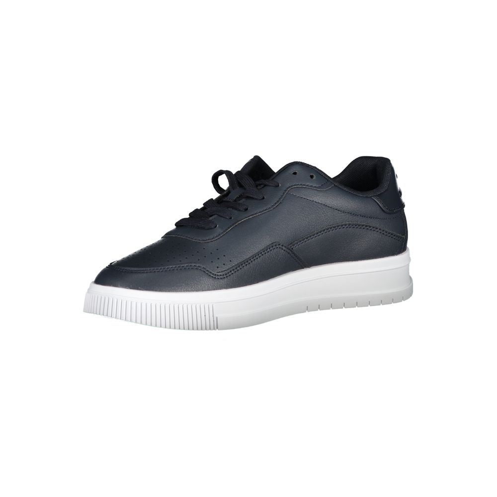 Tommy Hilfiger Blue Leather Men's Sneaker