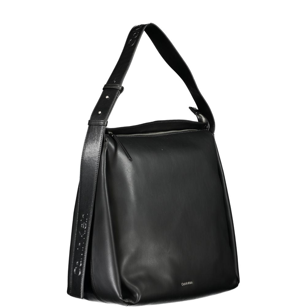 Calvin Klein Zwarte Polyester Dames Tas