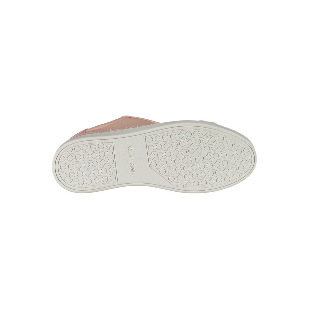 Calvin Klein Rosa Leather Women's Sneaker