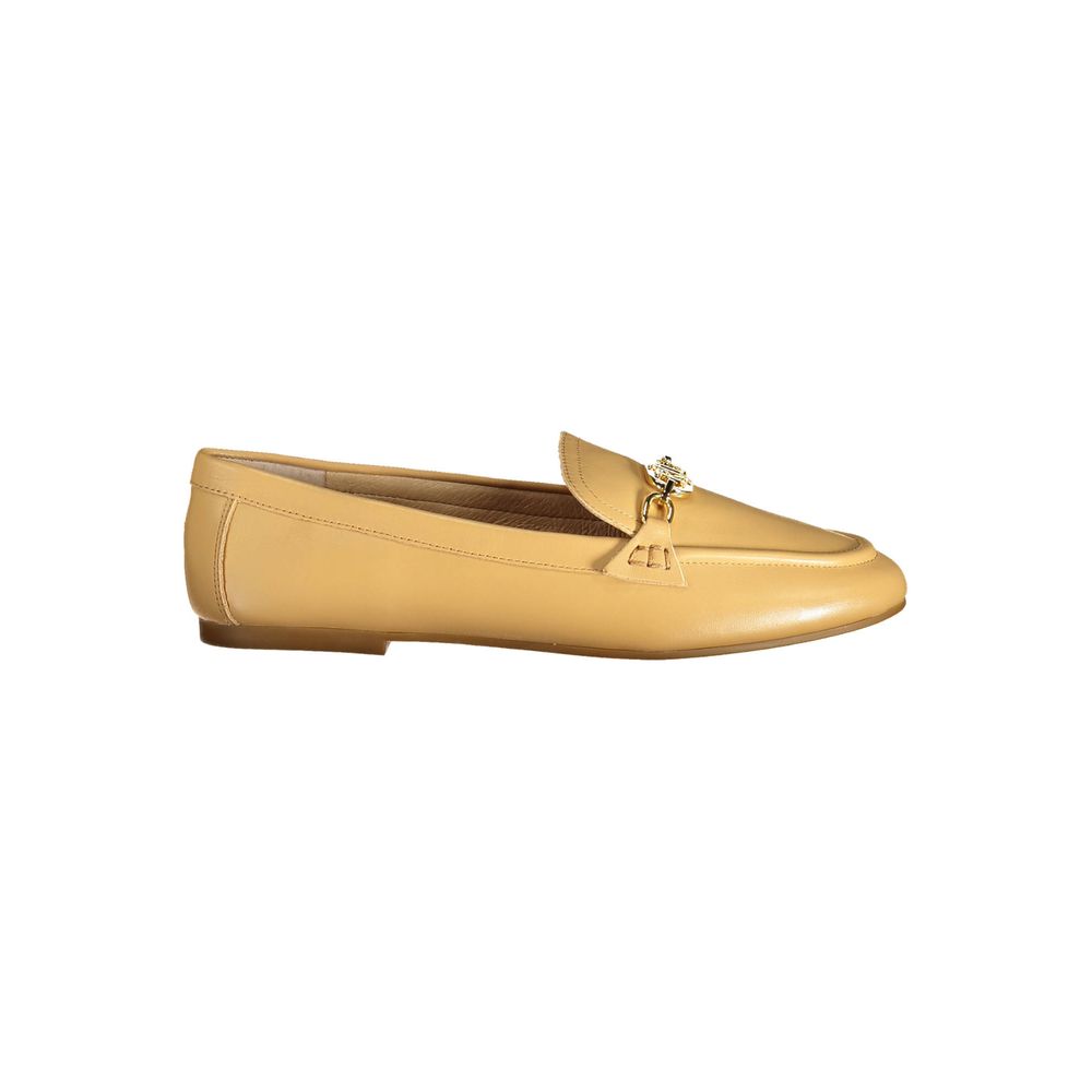 Ralph Lauren Beige Leather Women's Classic Shoe