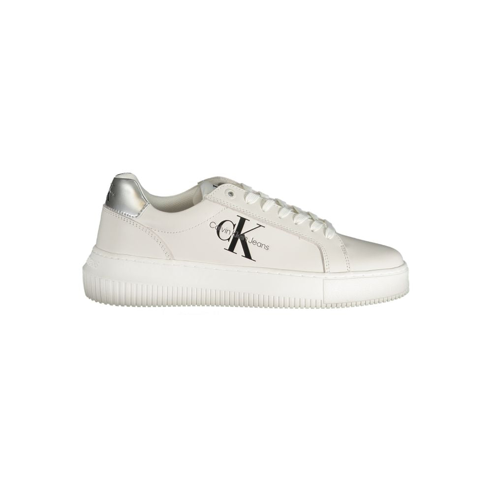 Calvin Klein White Polyurethane Women's Sneaker