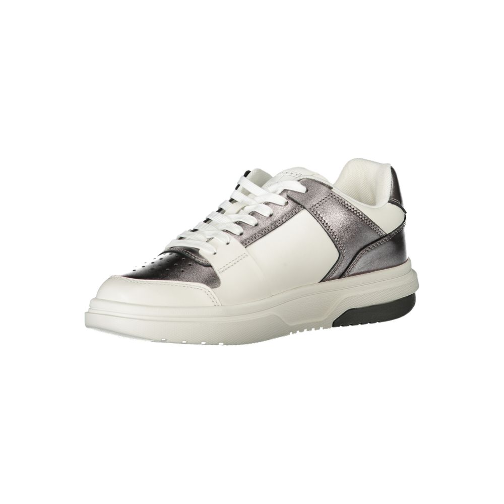 Tommy Hilfiger White Polyurethane Women's Sneaker