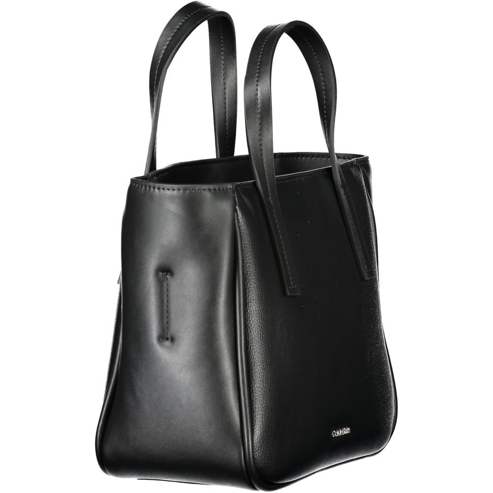 Calvin Klein Black Polyethylene Women's Handbag