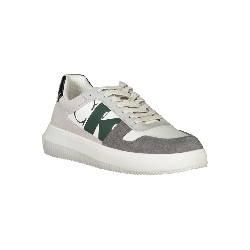 Calvin Klein White Polyethylene Men's Sneaker