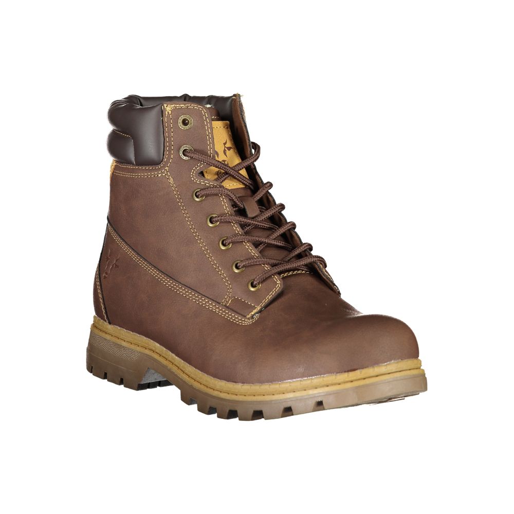 Carrera Marrone Polyester Enkellaars voor Heren