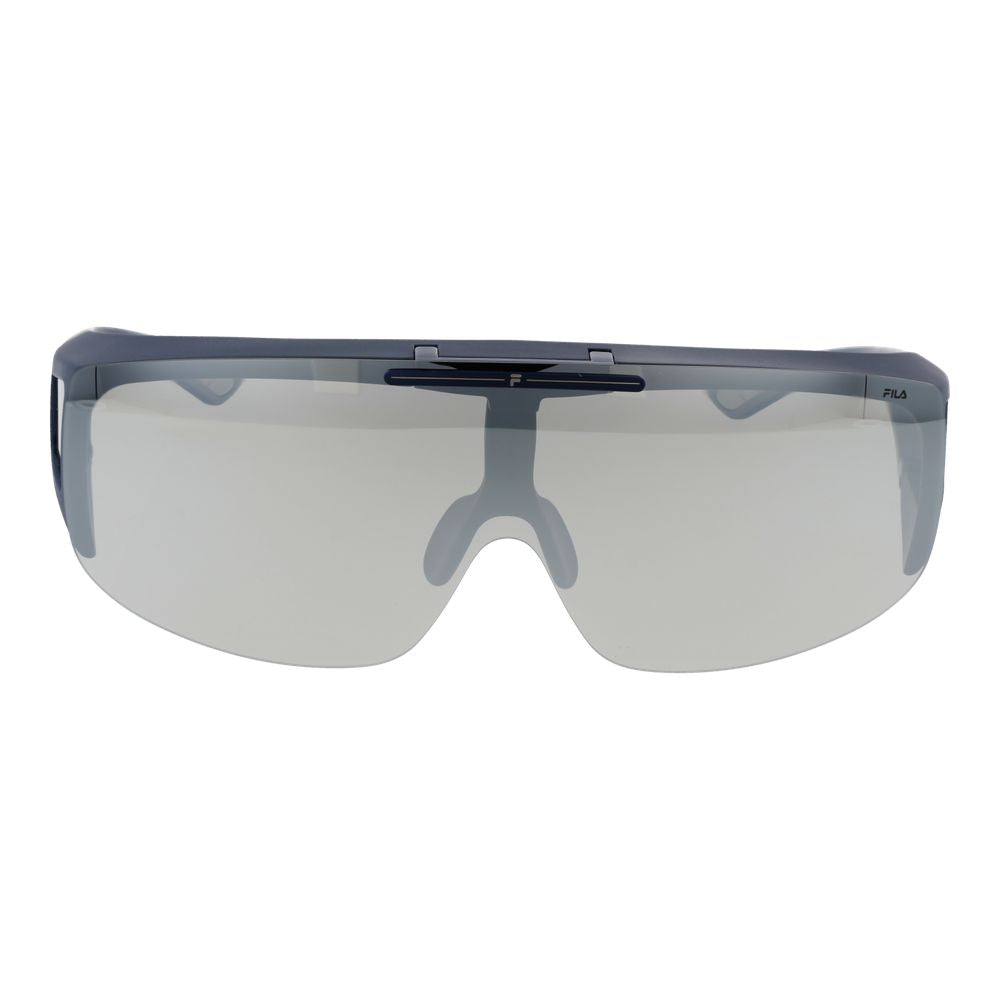 Fila blauwe plastic zonnebril