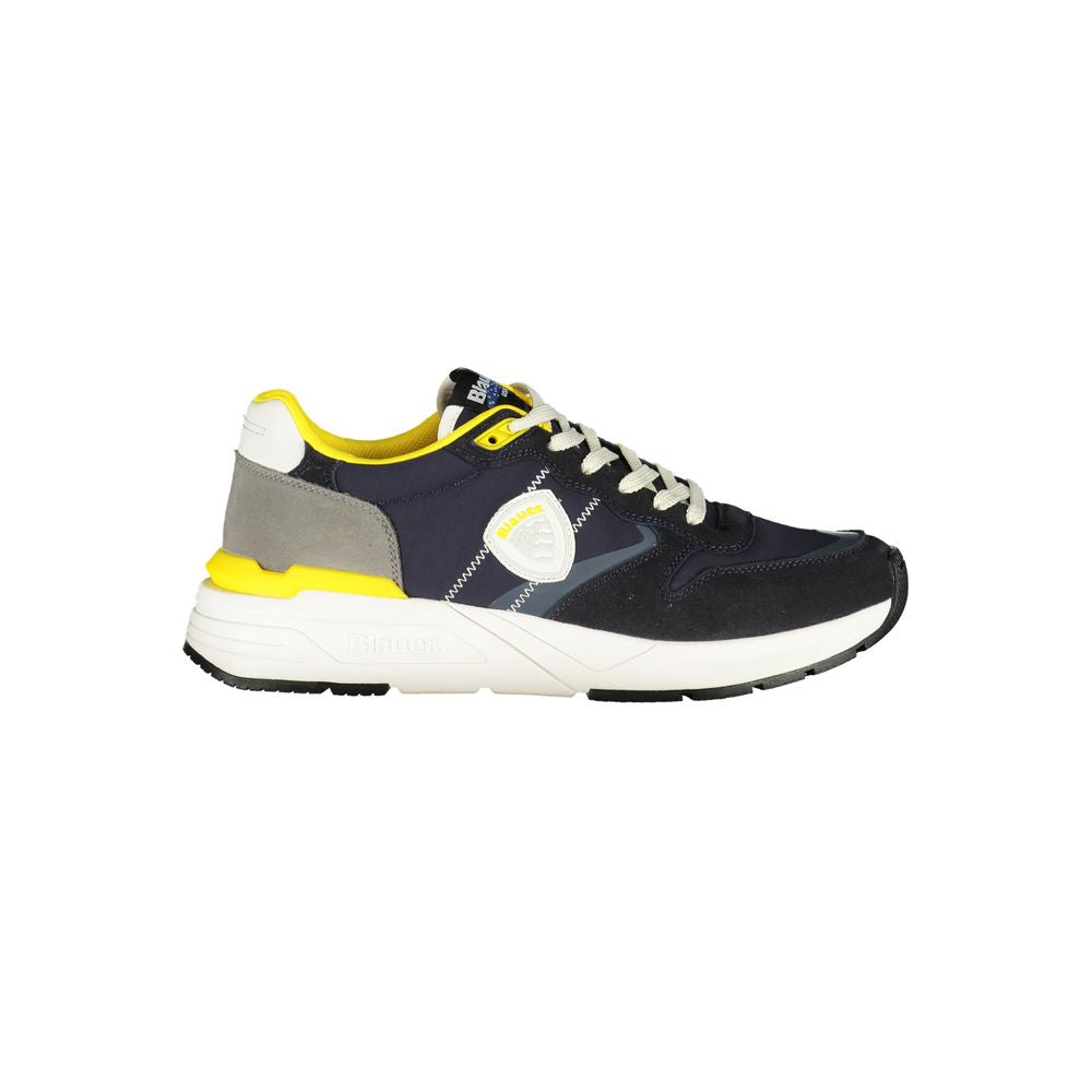 Blauer Blue Polyurethane Men's Sneaker