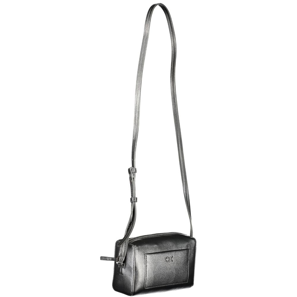 Calvin Klein Black Polyester Women's Shoulder Bag