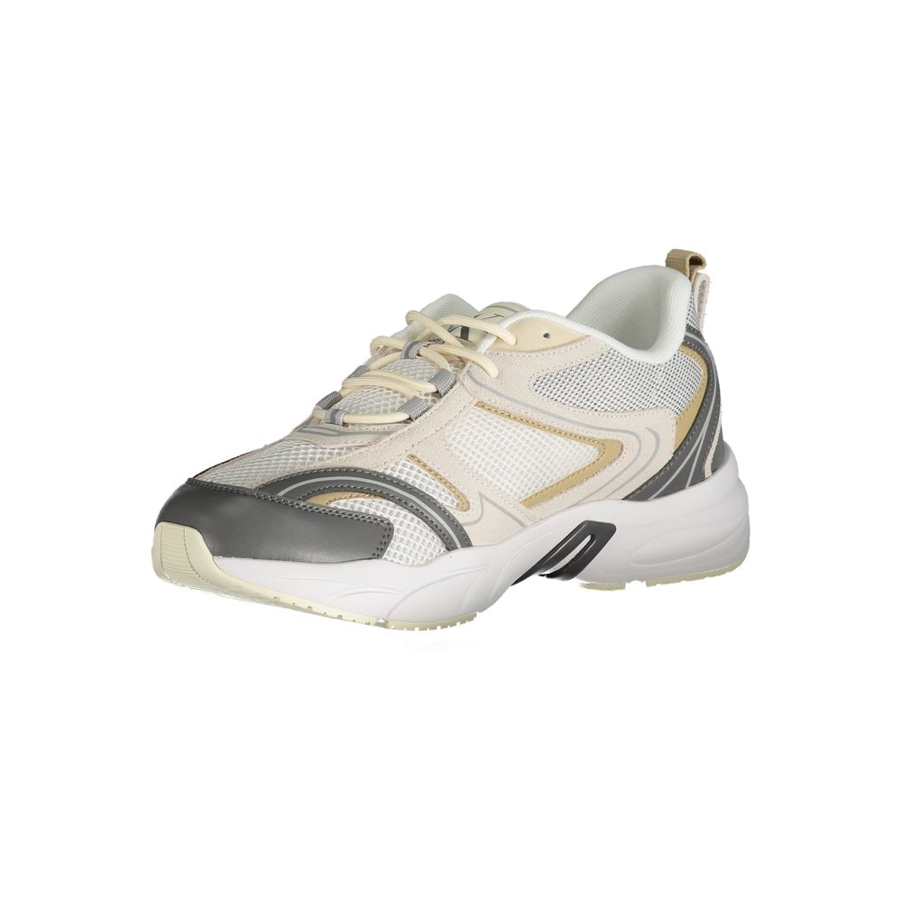 Calvin Klein Beige Polyurethane Men's Sneaker