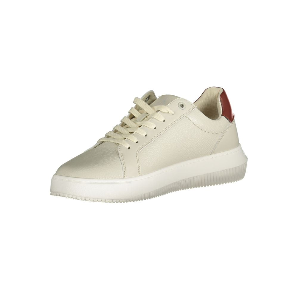 Calvin Klein Grijs Polyurethaan Heren Sneaker
